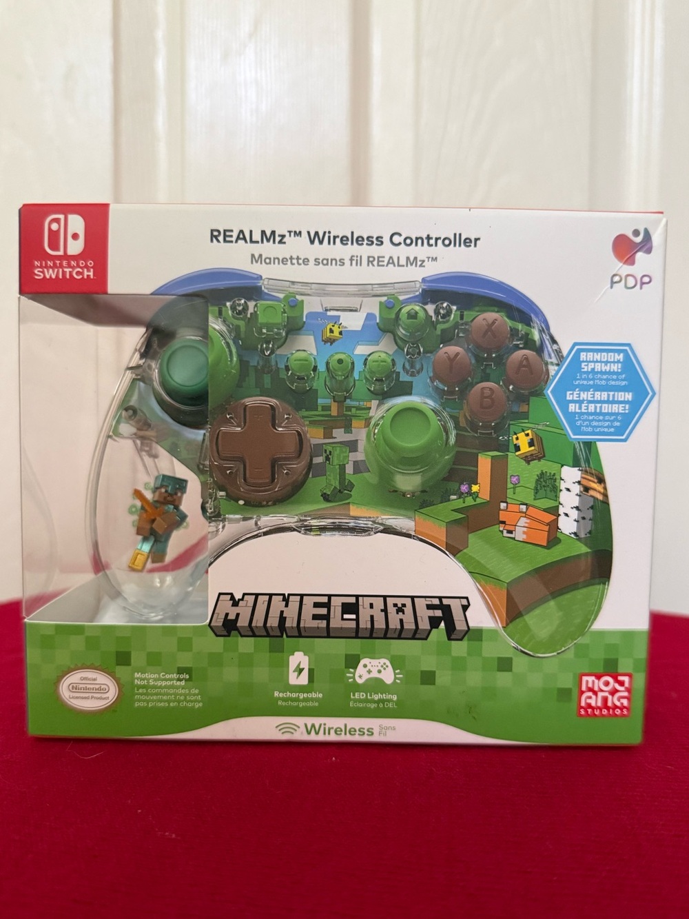 Nintendo Switch Minecraft wireless controller